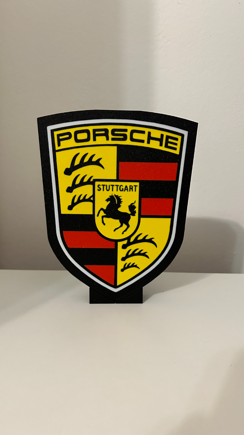 Caja de luz Porsche