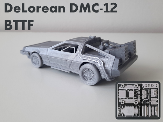Kit De Armado Delorean Volver Al Futuro