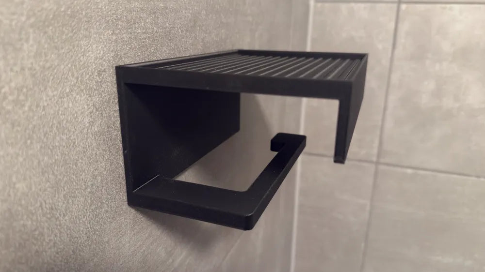 Porta Papel Higénico Con Estante Para Smartphone