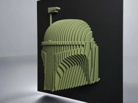 Cuadro Delineado Boba Fett