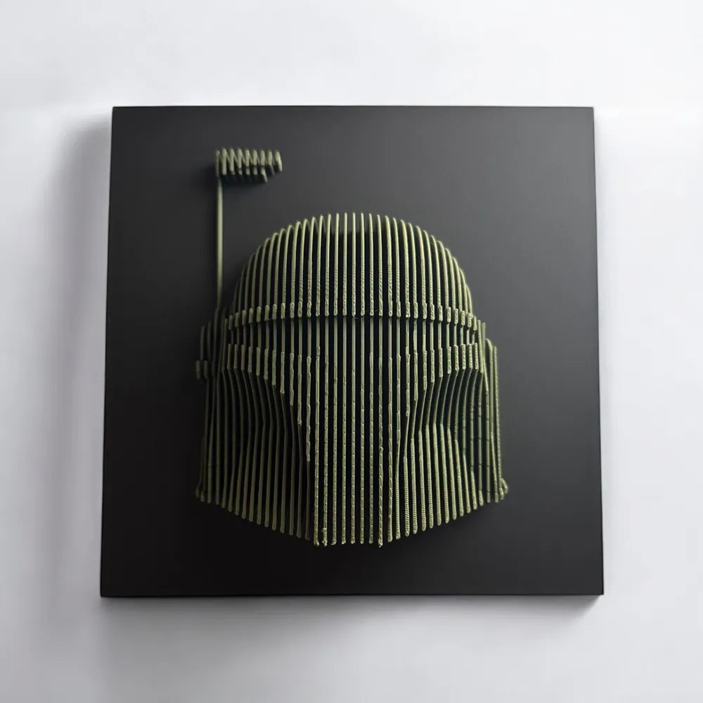 Cuadro Delineado Boba Fett