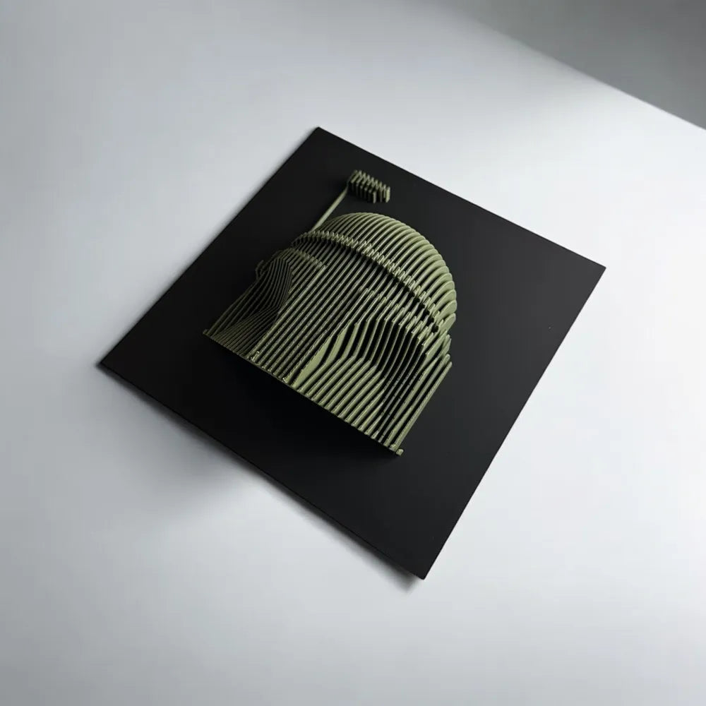 Cuadro Delineado Boba Fett