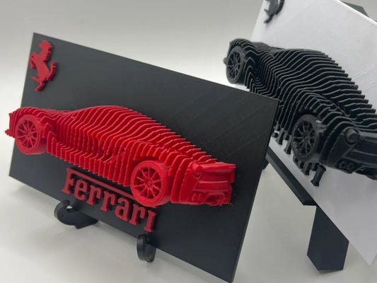 Cuadro Delineado Ferrari
