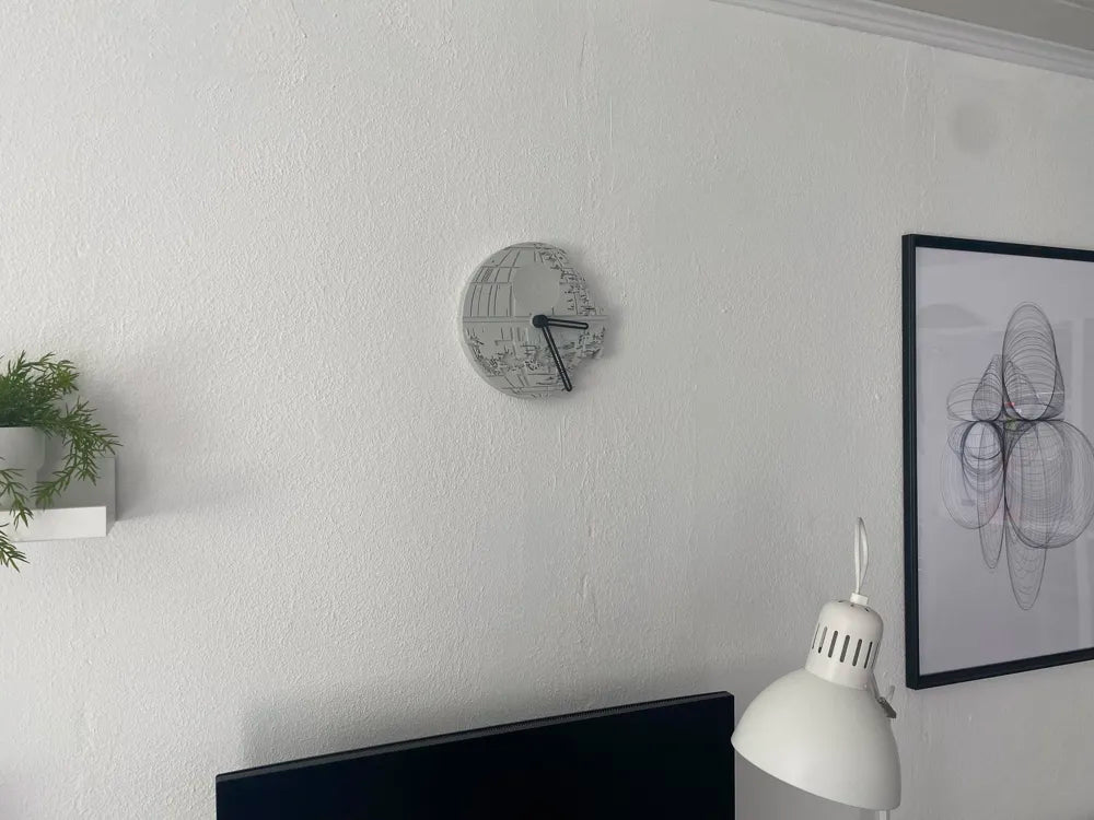 Reloj de Pared Estrella de la Muerte