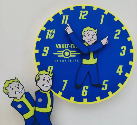 Reloj de pared Vault-Boy