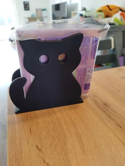 Servilletero Silueta de Gato