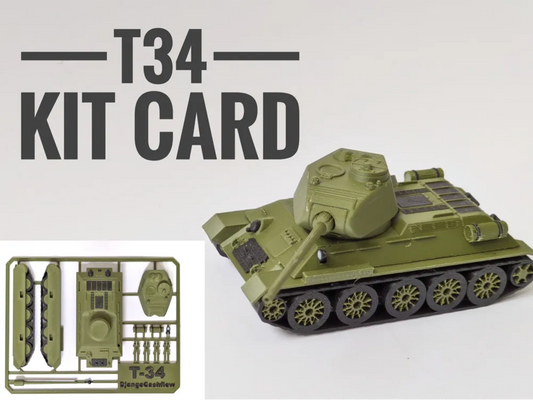 Kit de armado replica de Tanque T34