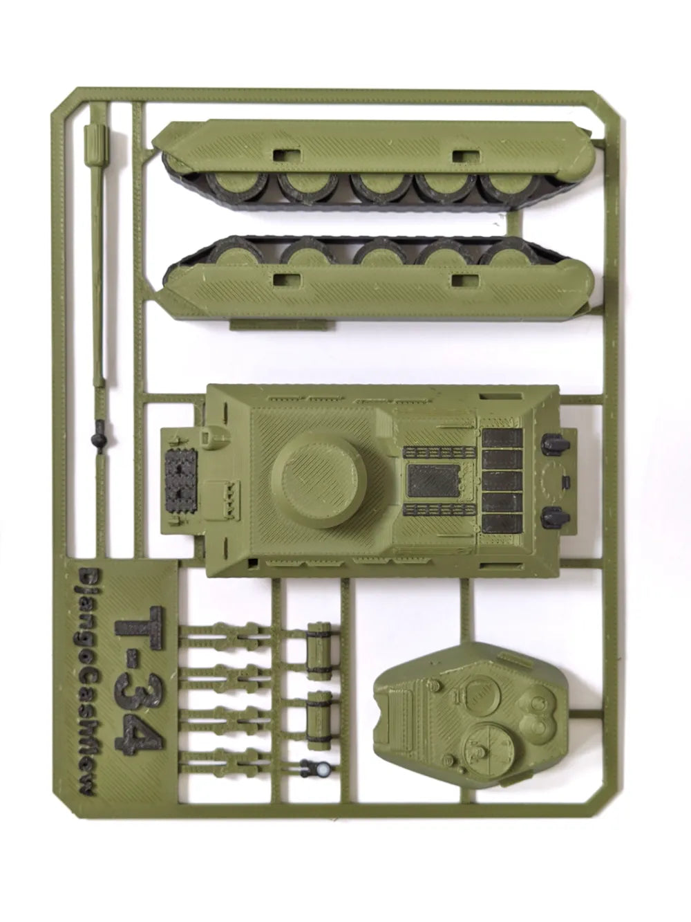 Kit de armado replica de Tanque T34