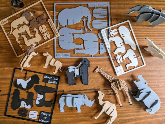 Kit De Armado Animales