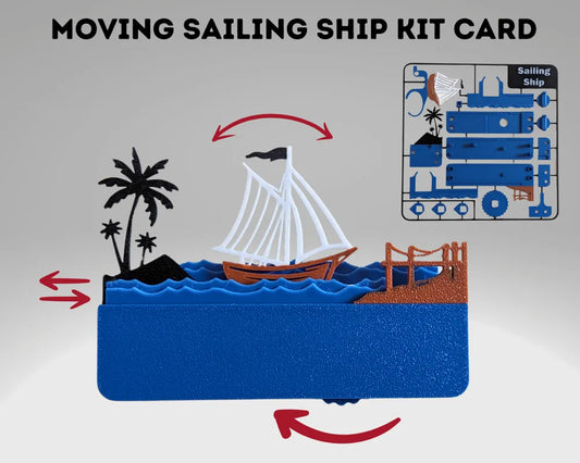 Kit de armado barco movible