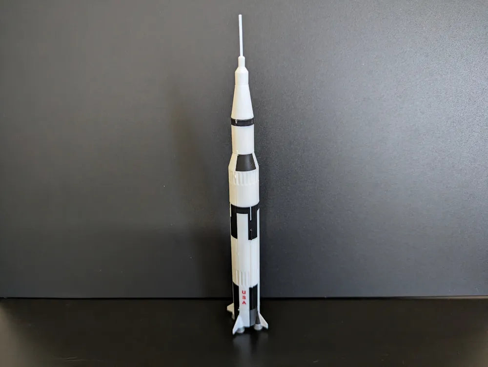 Tarjeta De Armado SaturnV Nasa