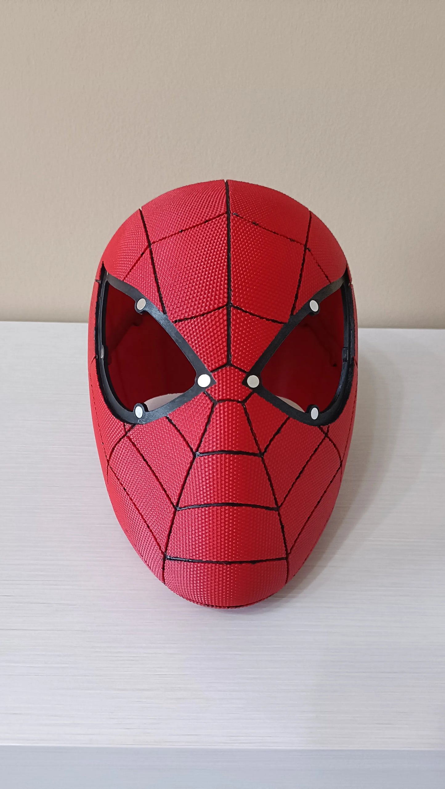 Casco Máscara de Spider-Man Teturizado