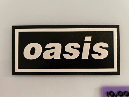 Cartel Decorativo Oasis