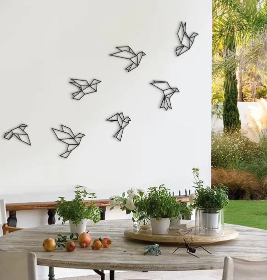 Arte de pared-Aves