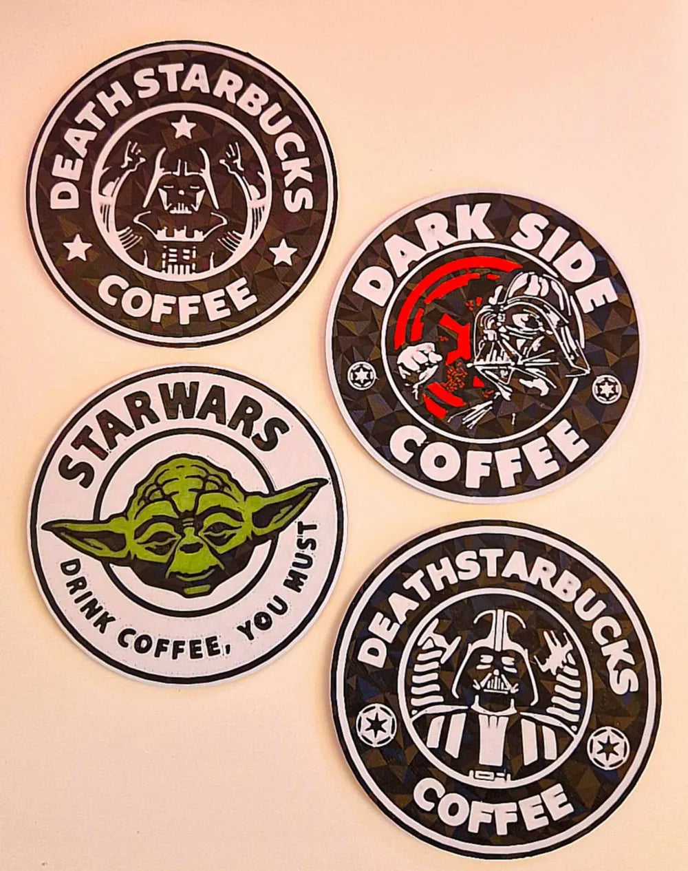 Set Posa Vasos Star Wars