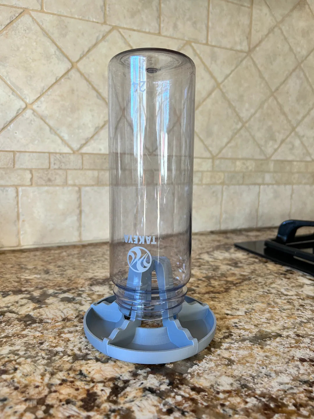 Secador de botellas apilable