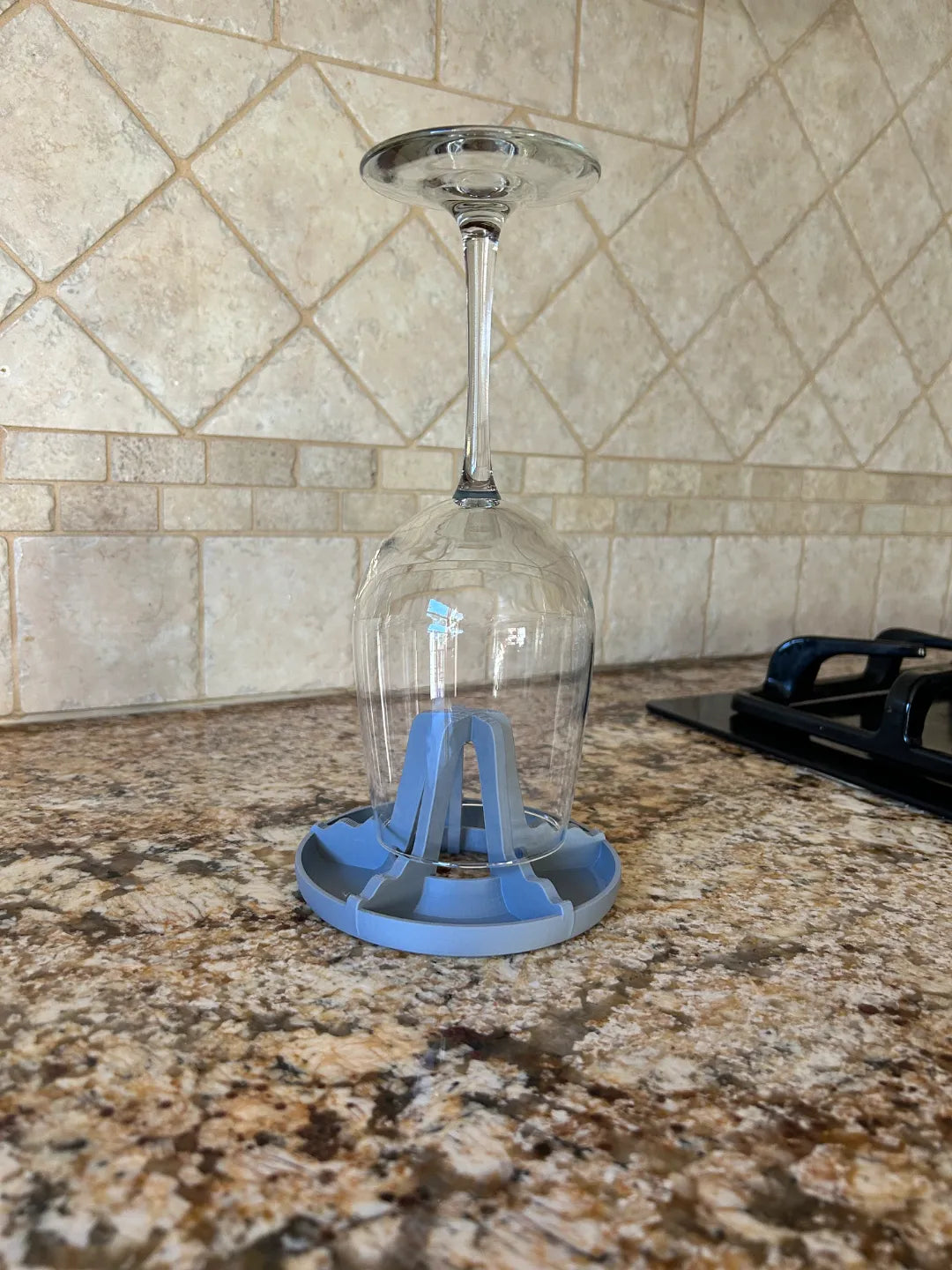 Secador de botellas apilable